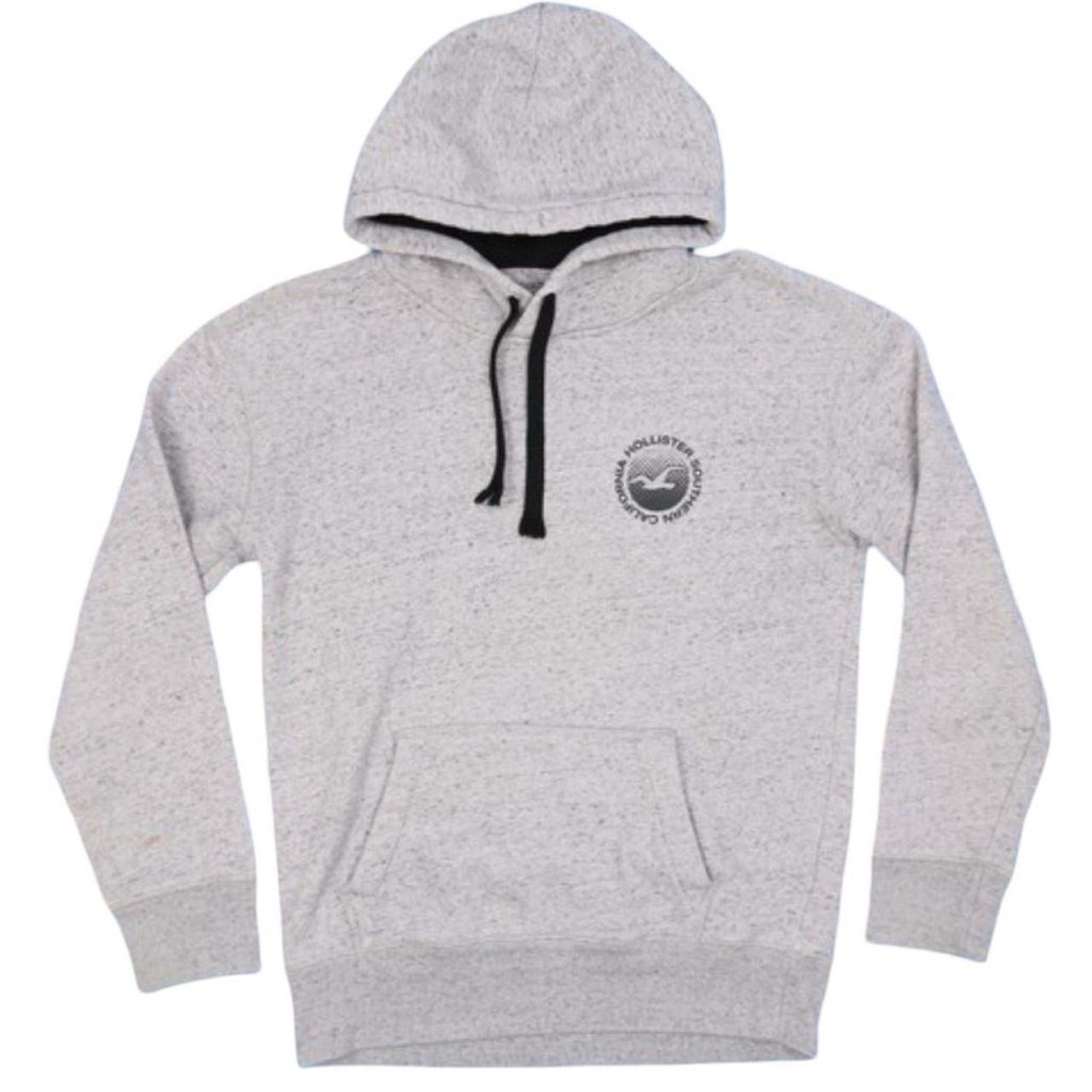 Men’s Grey Hollister Co. hoodie #casualwear #hoodie #hollister